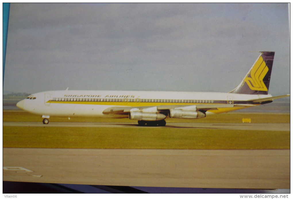 SINGAORE AIRLINES  B 707 - 1946-....: Moderne