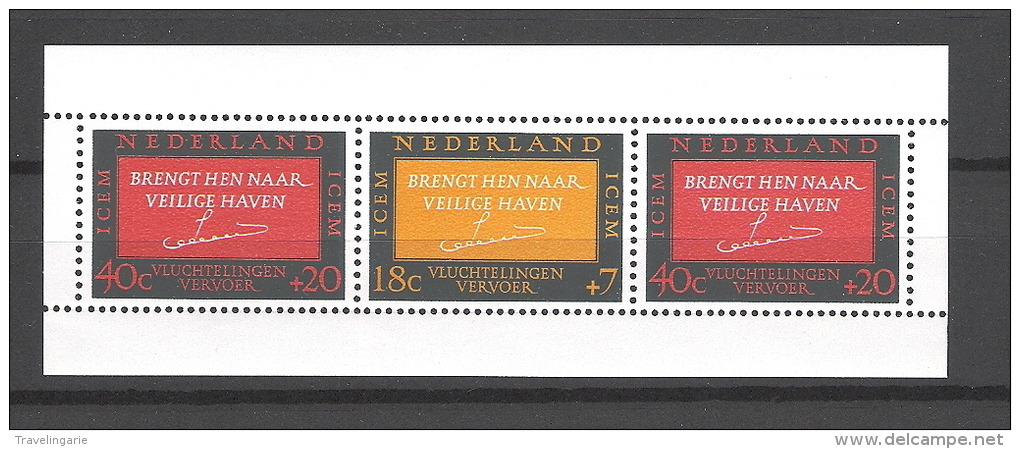 Nederland 1966 Migration CIME   MNH ** NVPH 858  Yvert BF 4 - Blocs