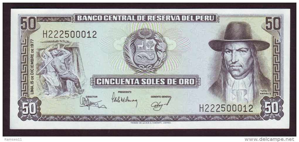 PERU - 50 Soles 1977 - Peru