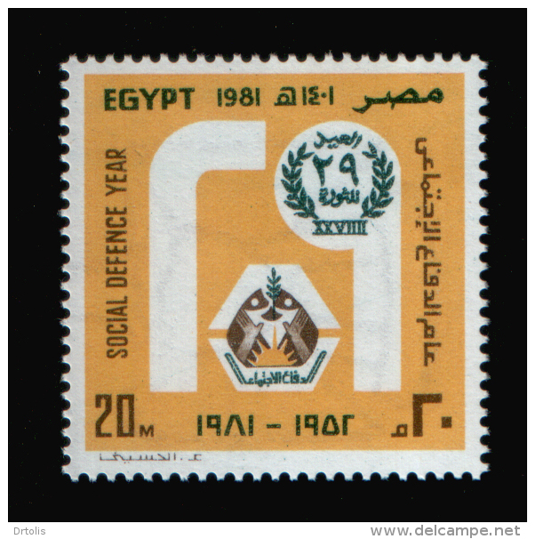 EGYPT / 1981 / REVOLUTION / SOCIAL DEFENSE YEAR / MNH / VF . - Nuevos