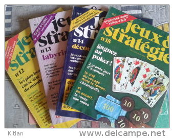 23 Livres Jeux Et Statégies Des Années 80. 3 € Pièce - Jeux De Société