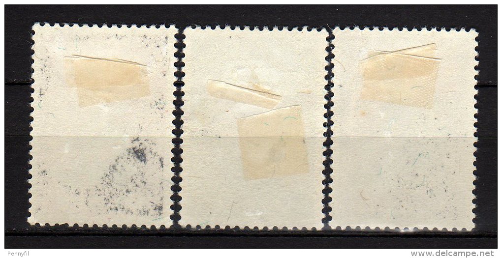 MACAU - 1953 YT 363+364+365 * - Unused Stamps