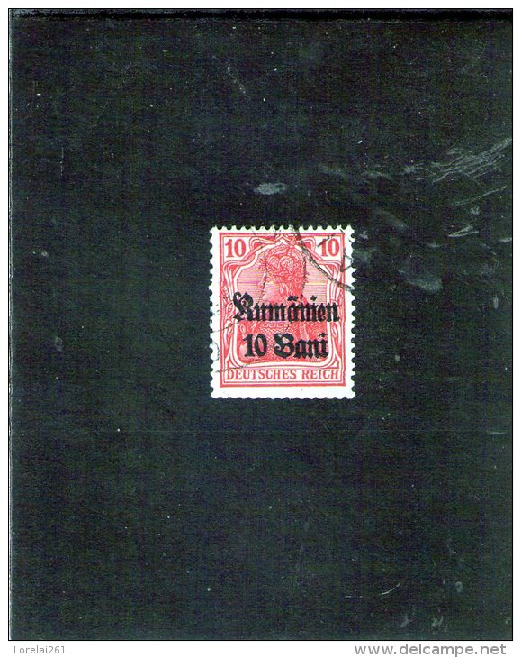 1918 - OCCUPATION ALLEMANDE  Mi No 9  (2 EURO/MICHEL) - Foreign Occupations