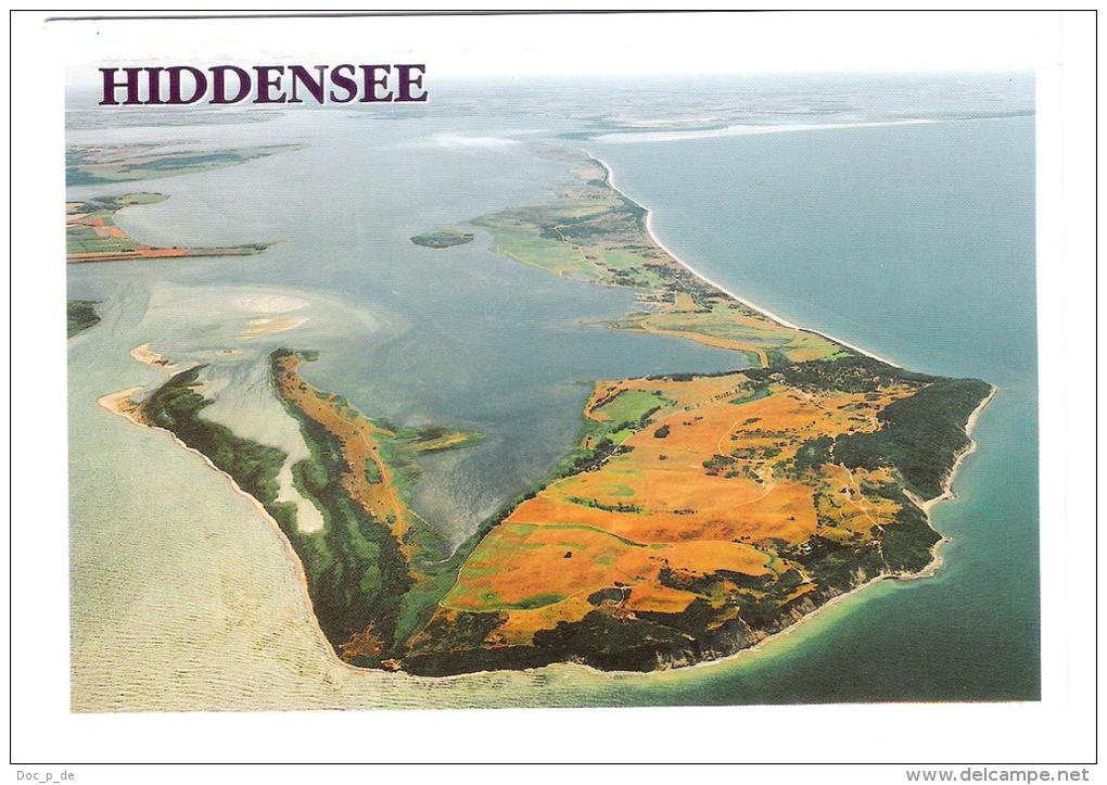 Deutschland - Hiddensee - Nationalpark Vorpommersche Boddenlandschaft - Luftaufnahme - Hiddensee