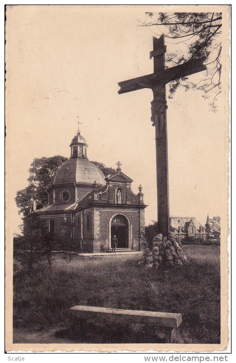 Geeraardsbergen -  Grammont ;  Zicht Op Kapel En Kruis - Geraardsbergen