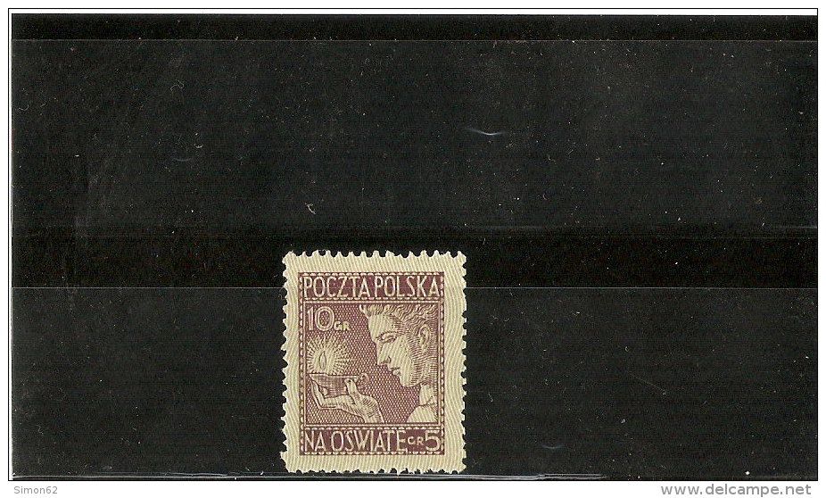 POLOGNE  N°334 NEUF **  LUXE   DE 1927 - Unused Stamps