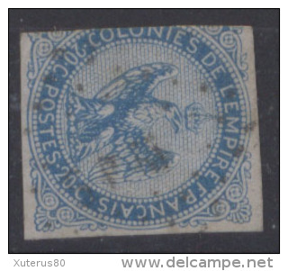 #45# COLONIES GENERALES N° 4 Oblitéré SPM (Saint-Pierre-et-Miquelon) - Eagle And Crown