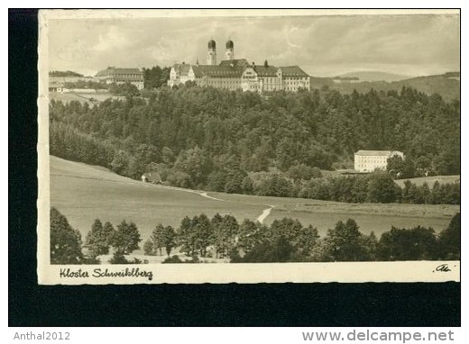Schweiklberg Bei Vilshofen Benediktiner-Abtei Mit Haus Sw 3.2.1963 - Vilshofen