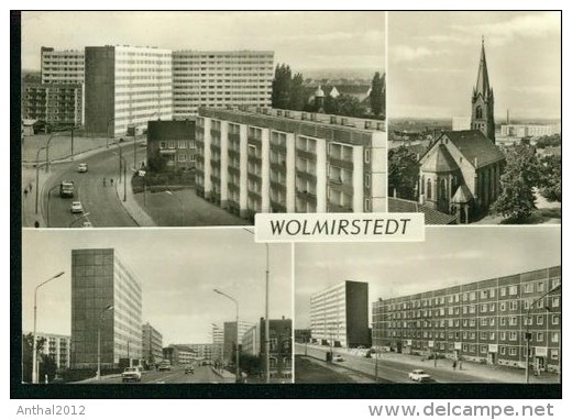 Wolmirstedt Neubaugebiet Geschwister-Scholl-Straße Plattenbauten 1972 - Wolmirstedt