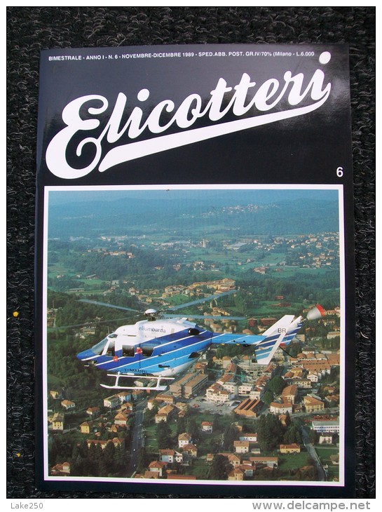 RIVISTA ELICOTTERI Anno 1 NUMERO 6 NOVEMBRE/DICEMBRE1989 - Engines