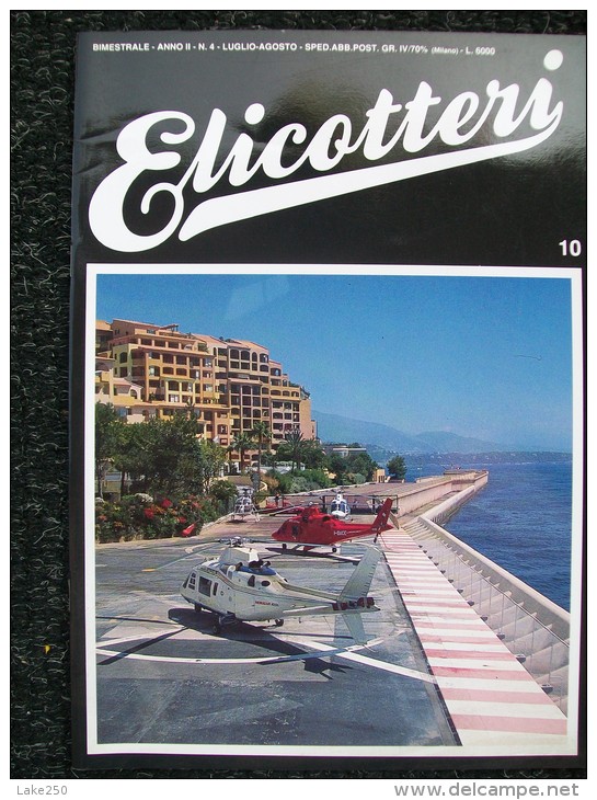 RIVISTA ELICOTTERI Anno 2 NUMERO 4 LUGLIO/AGOSTO 1990 - Engines