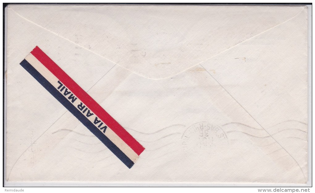 USA - 1936  - POSTE AERIENNE - ENVELOPPE AIRMAIL De PASADENA ( CALIFORNIE ) - - 1c. 1918-1940 Lettres