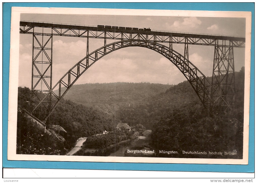 13 / 7 / 209  -BERGGISCHELAND  MÜNGSTERN DEUTSCHLAND  HOCHSTE  BRÜCKE - Solingen