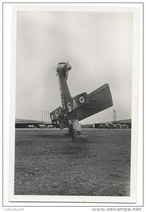 ISTRES-AVIATION (Bouches Du Rhône) - "Bûche" De Potez - Chute D´un Avion - 1919-1938