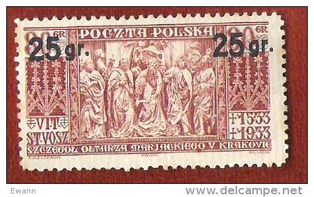 Pologne - 1934 - YT N°371 - Unused Stamps