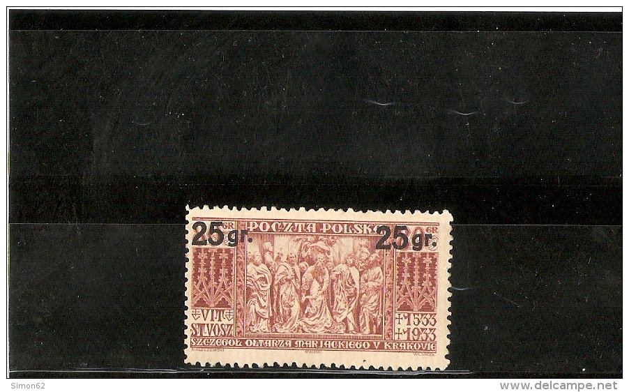 POLOGNE  N °371   NEUF  **     DE  1934 - Neufs