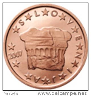 SLOVENIA SLOVENIJA SLOVENIE SLOWENIEN 2 Cent - 0,02 Euro 2007 - UNC NEW NEUF From Roll - Slowenien