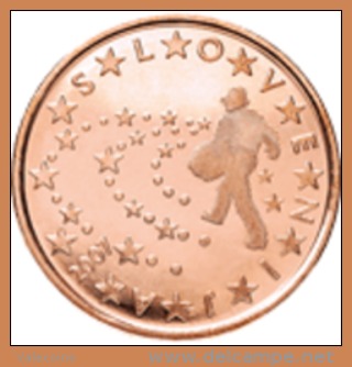 SLOVENIA SLOVENIJA SLOVENIE SLOWENIEN 5 Cent - 0,05 Euro 2007 - UNC NEW NEUF From Roll - Slowenien