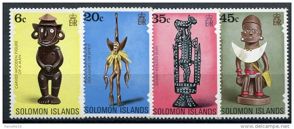 Salomon   (Solomon Islands)          328/331  **        Artisanat - Salomonseilanden (...-1978)