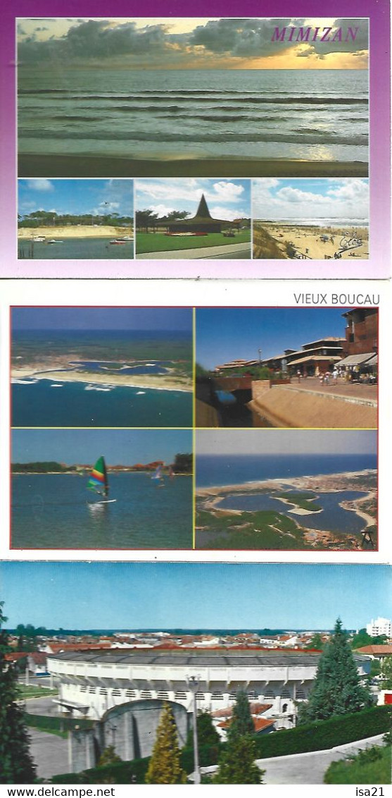 CPM LANDES Lot De 40 Cartes Postales Variées - 5 - 99 Cartoline