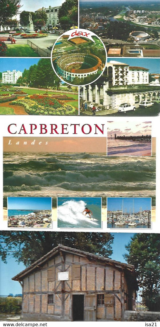 CPM LANDES Lot De 40 Cartes Postales Variées - 5 - 99 Cartes