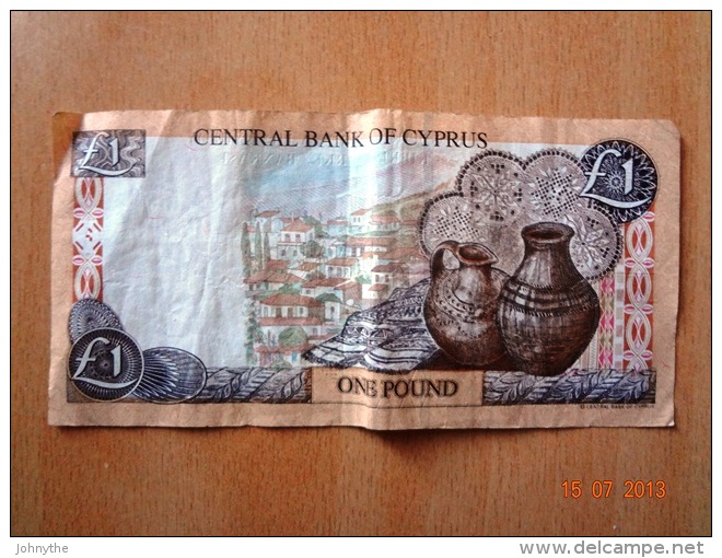 Cyprus 2001  1 Pound Used - Cyprus