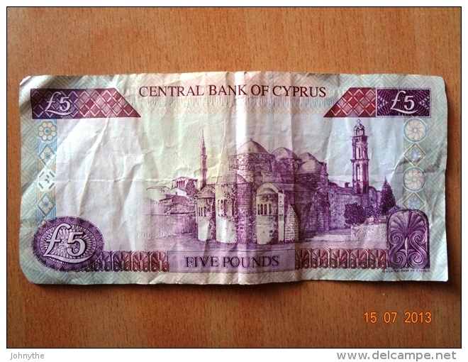 Cyprus 2003 5 Pounds Used - Zypern