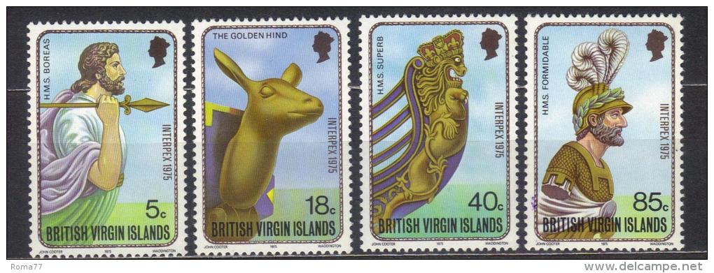Z712 - VIRGIN ISLANDS 1973, La Serie N. 278/281  ***  MNH - Iles Vièrges Britanniques