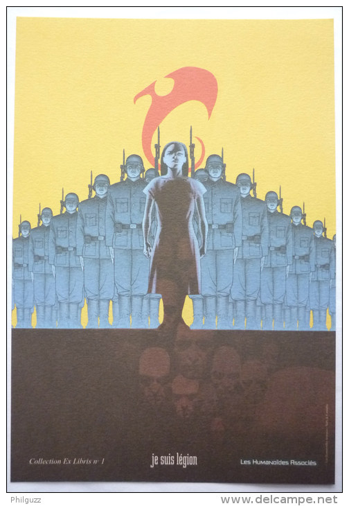 Ex-libris HUMANOIDES - 2004 - CASSADAY NURY - JE SUIS LEGION - Künstler A - C