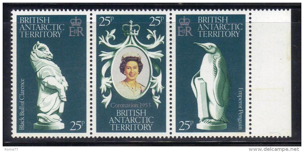 Z735 - ANTARTIC 1978 , Serie N. 75/77  *** MNH . Elizabeth II - Neufs