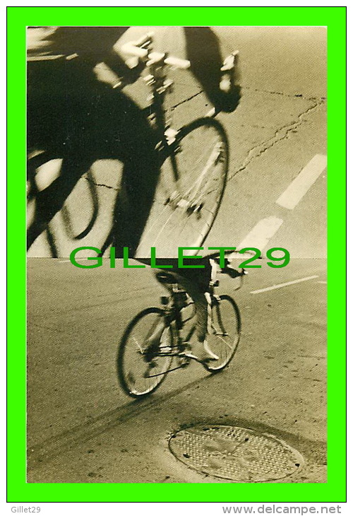 CYCLISME - RUNNING, MONTREAL - PHOTO BY MARTIN LOPEZ, 1988 - - Cyclisme