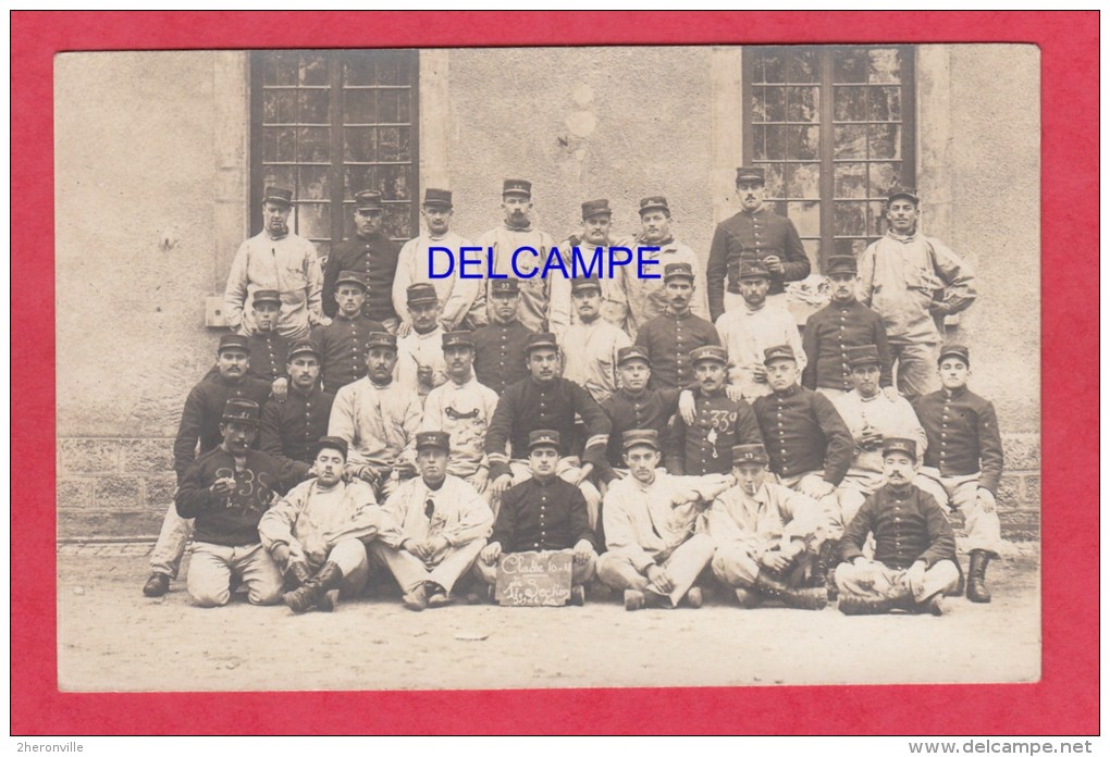 CPA Photo - NANCY - Militaires Du 37e Régiment D' Infanterie - Classe 1910 / 1911 - 1ere Section - Nancy