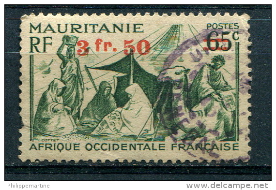 Mauritanie 1944 - YT 133 (o) - Used Stamps