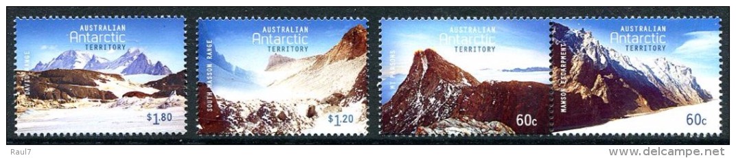 A.A.T., Antarctic Australien 2013 - Paysages, Montagnes - 4val Neuf // Mnh - Unused Stamps