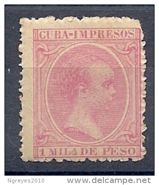 130605528  COLCU  ESP.   EDIFIL Nº  131  *  MH - Cuba (1874-1898)