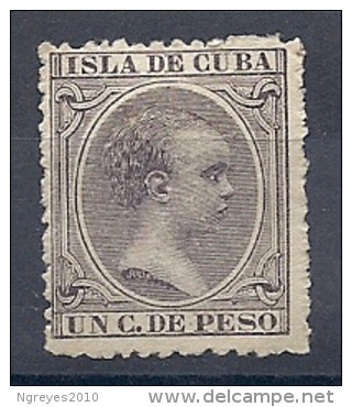 130605543  COLCU  ESP.   EDIFIL Nº  146  *  MH - Cuba (1874-1898)