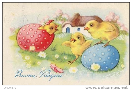 Buona Pasqua - P706 - Formato Piccolo Viaggiata - Pasqua