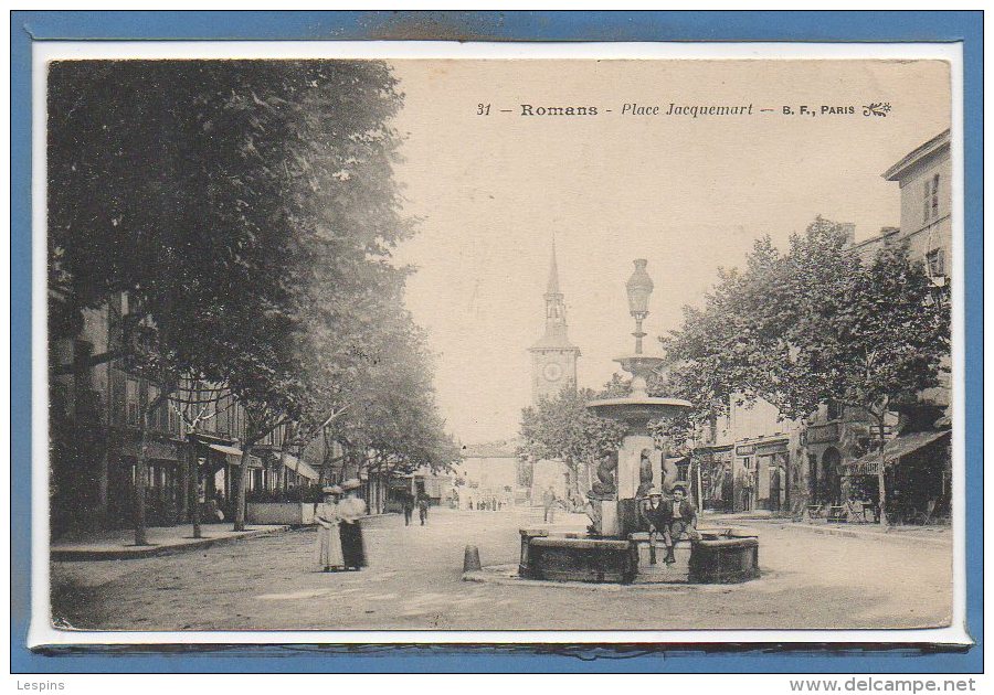 26 - ROMANS --  Place Jacquemart - Romans Sur Isere