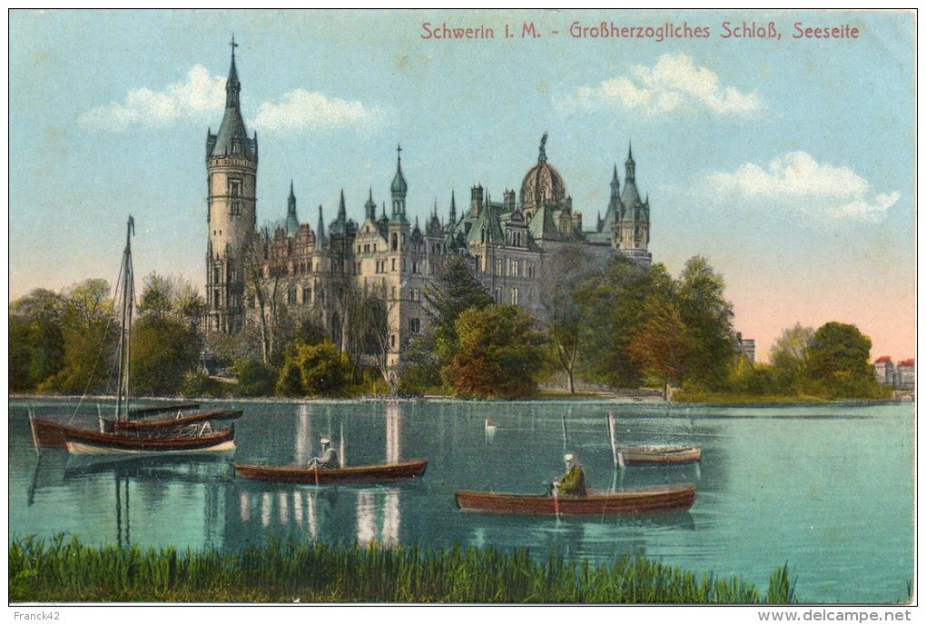 Allemagne. Schwerin. Grossherzogliches Schloss - Schwerin