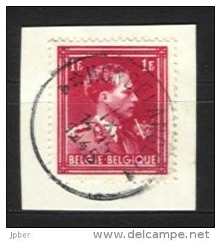 Belgique - N076 - Cachets à étoiles - Relais -HONDELANGE - Sur N°690 Leopold III Col Ouvert - Cachets à étoiles