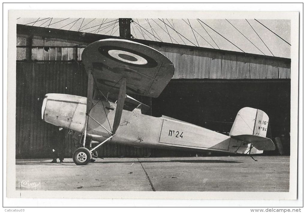 ISTRES AVIATION (Bouches Du Rhône) - "HANRIOT 16" - Moteur Bengali - 145 Cv - 1919-1938: Entre Guerres