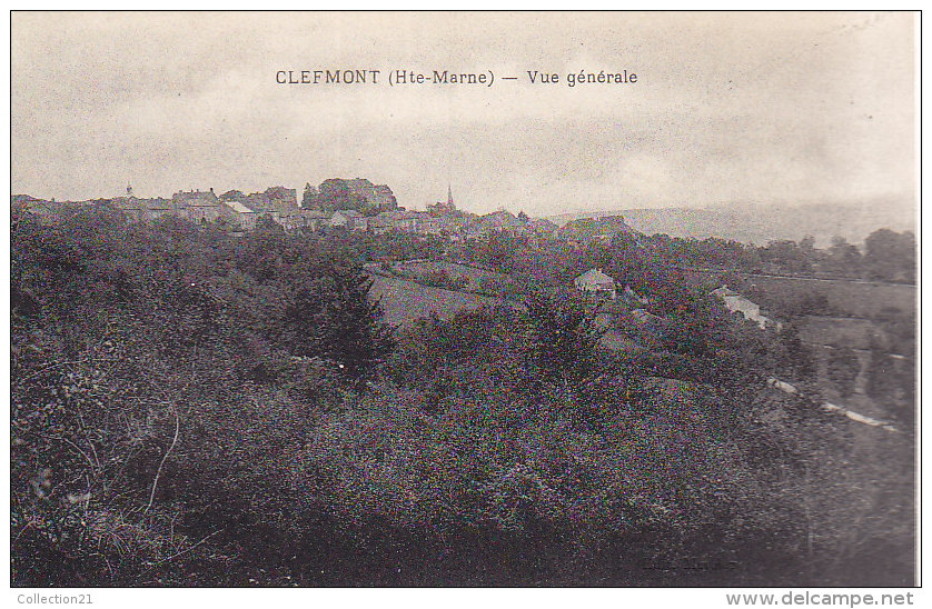 CLEFMONT ... VUE GENERALE - Clefmont