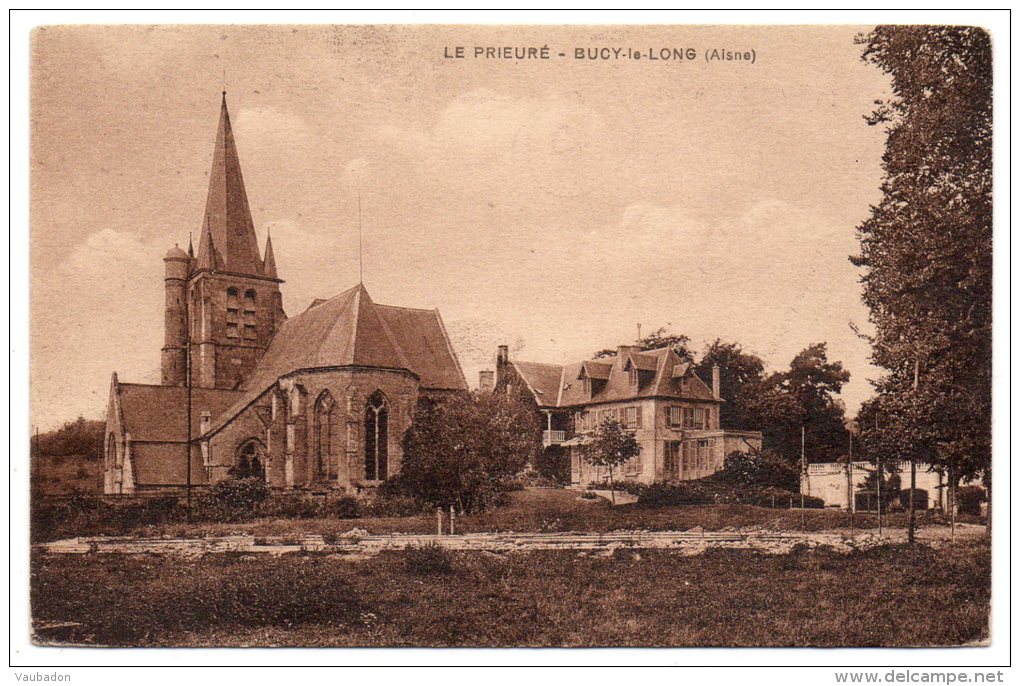 CP, 02, BUCY-le-LONG, LE PRIEURE, Vierge - Autres & Non Classés