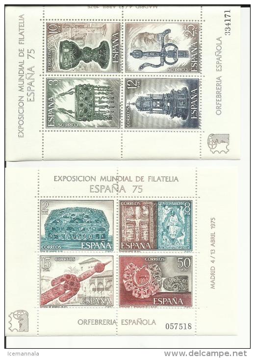 ESPAÑA    EDIFIL    HB/ 2352/53   MNH   ** - Blocs & Feuillets