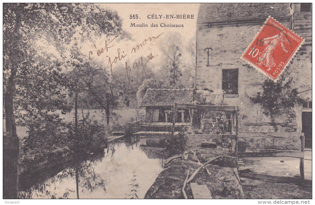 CPA CELY EN BIERE 77 LE MOULIN DES CHOISEAUX - Andere & Zonder Classificatie