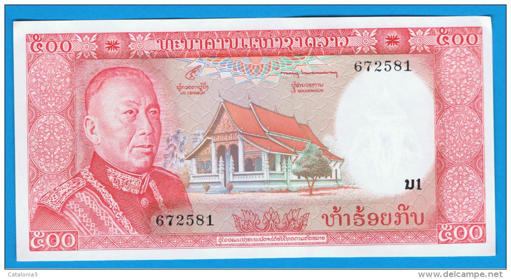 LAOS -  500 Kip ND  SC   P-17 - Laos