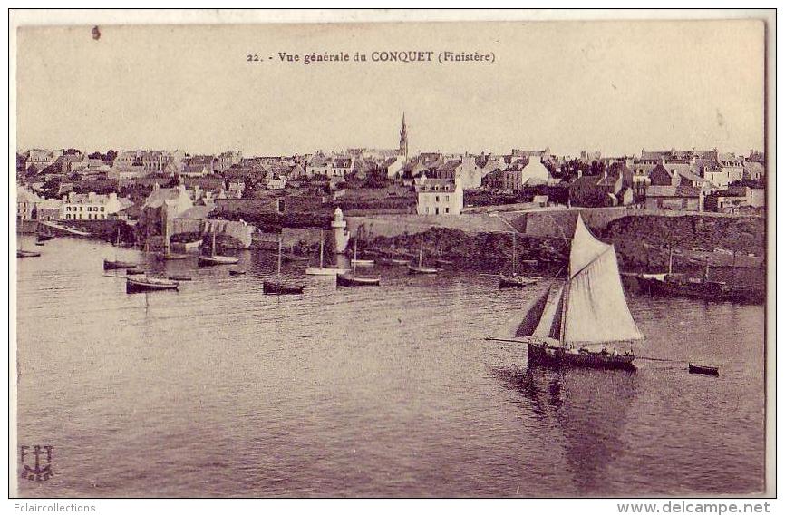 Le Conquet      29       Le Port   Vue Générale  (voir Scan) - Le Conquet