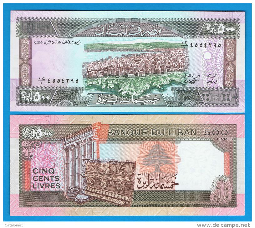 LIBANO - LEBANON - 500 Libras 1988 SC  P-68 - Lebanon