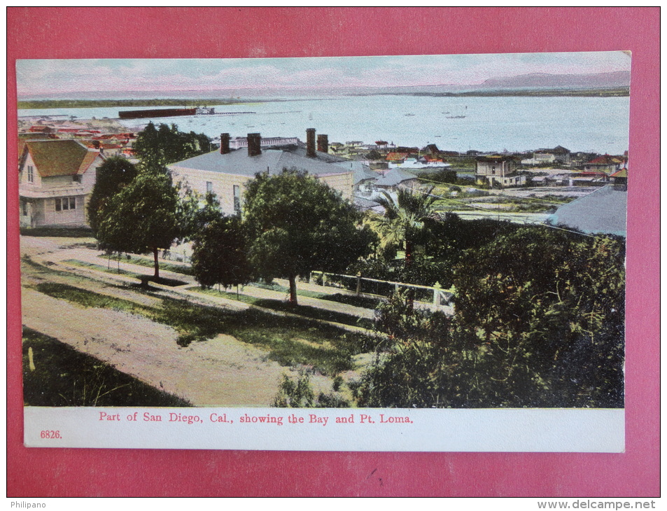 San Diego,CA--Bay And Point Loma--not Mailed--PJ 164 - San Diego