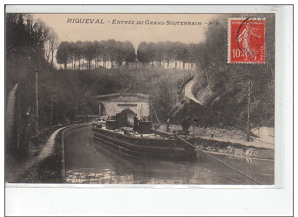 RIQUEVAL - Entrée Du Grand Souterrain - Très Bon état - Autres & Non Classés